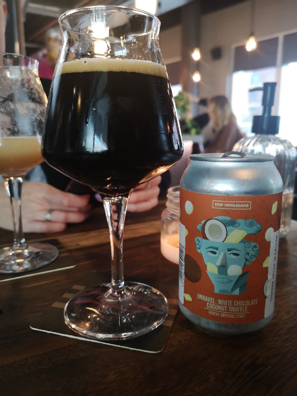 Unravel: White Chocolate Coconut Truffle, Romania