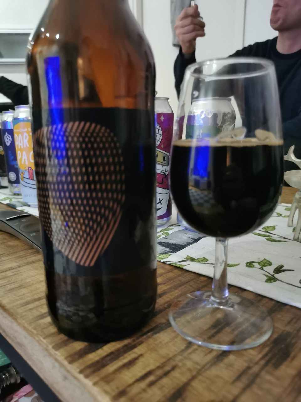 Barrel-aged Hazelnut Imperial Stout (2018), United States