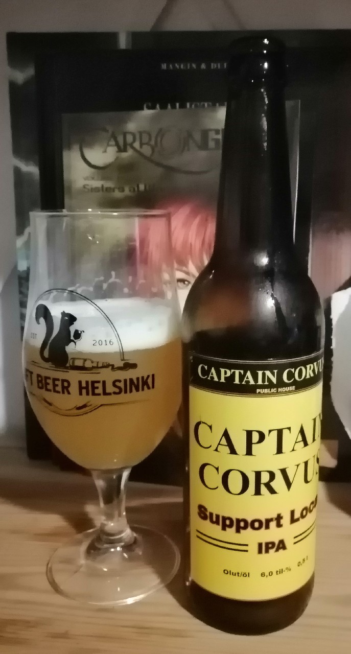 Captain Corvus, Finland