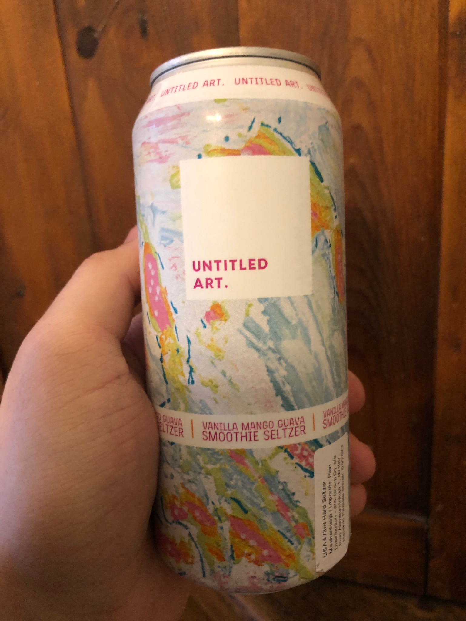 Untitled art smoothie seltzer, United States