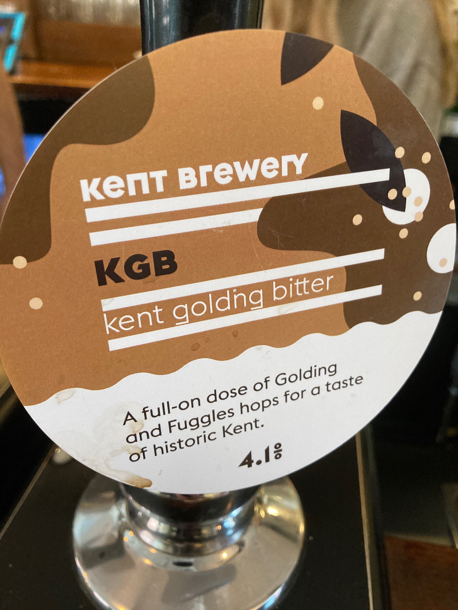 KGB Kent Golding Bitter, England