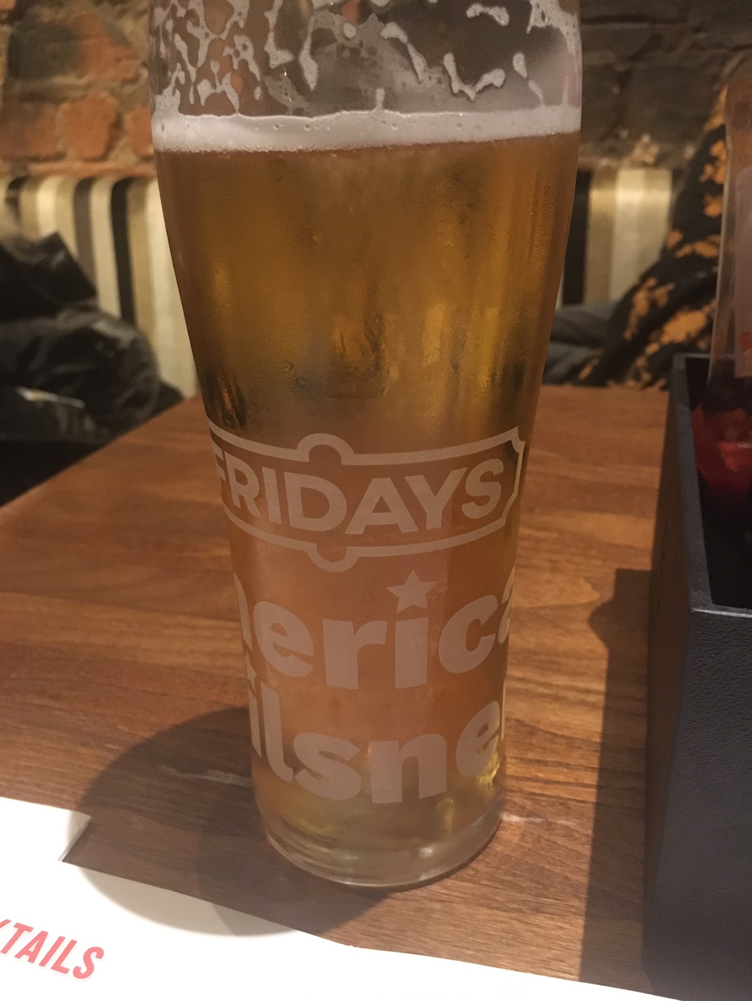 Fridays American Pilsner, England