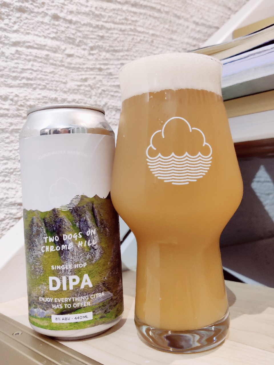 Two Dogs On Chrome Hill, England