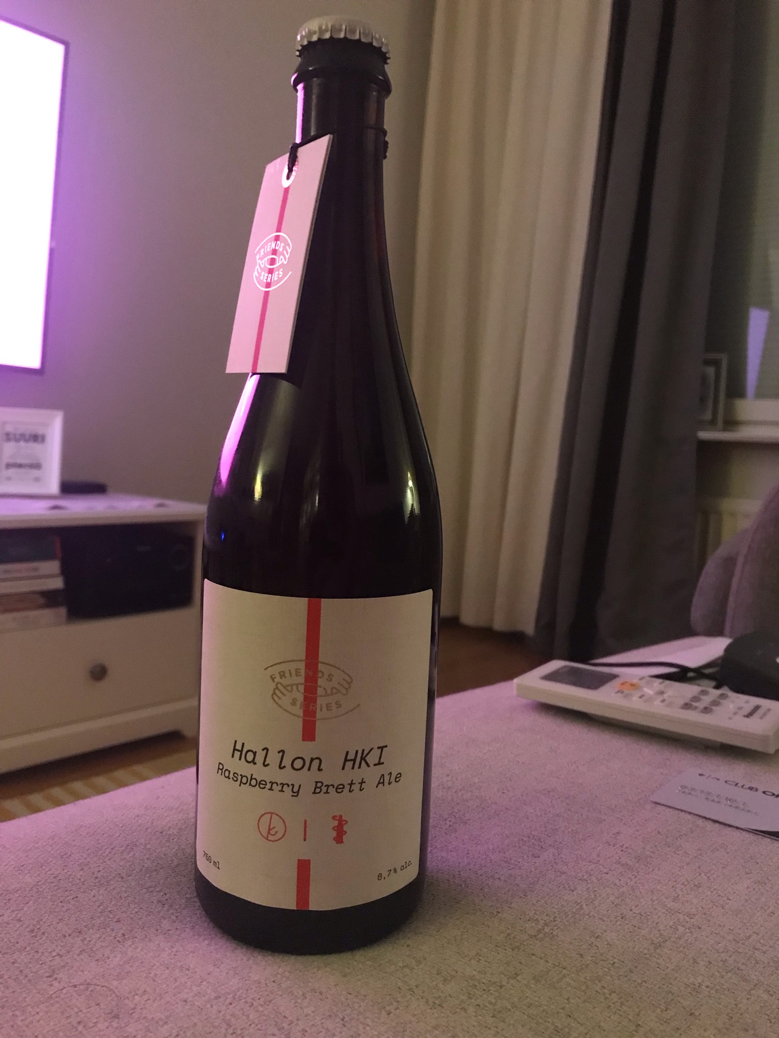 Hallon HKI Raspberry Brett Ale, Finland