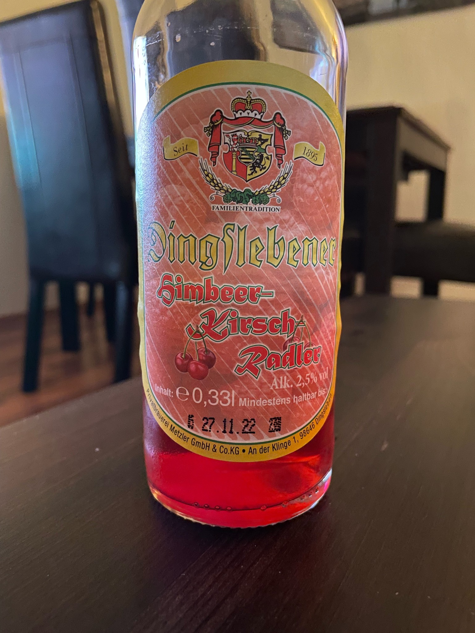 Dingslebener Himbeer-Kirsch Radler, Germany