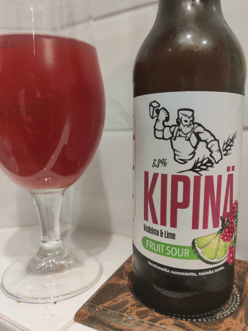 Kipinä: Vadelma & Lime, Finland