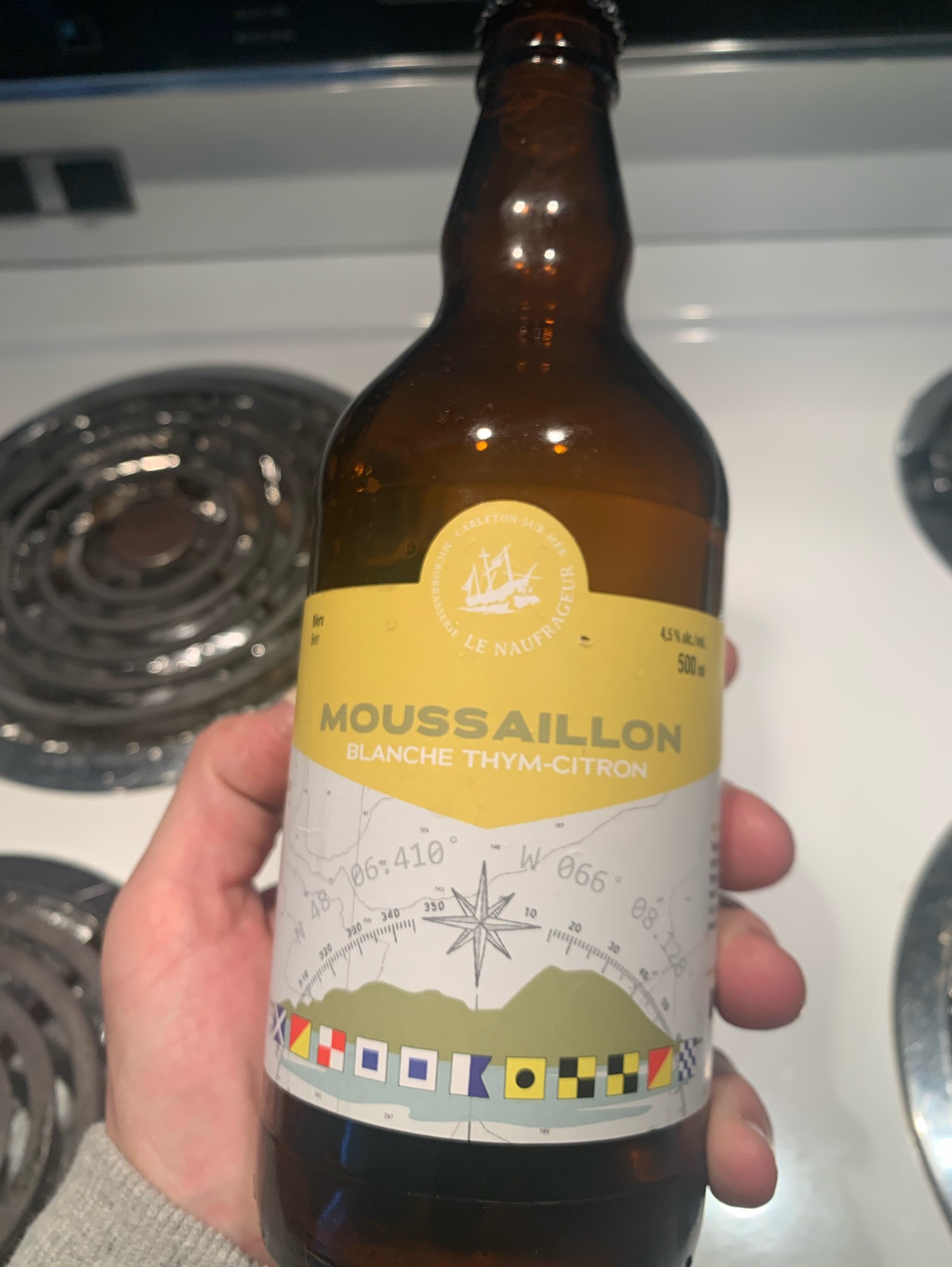 le naufrageur blanche thym-citron, Canada