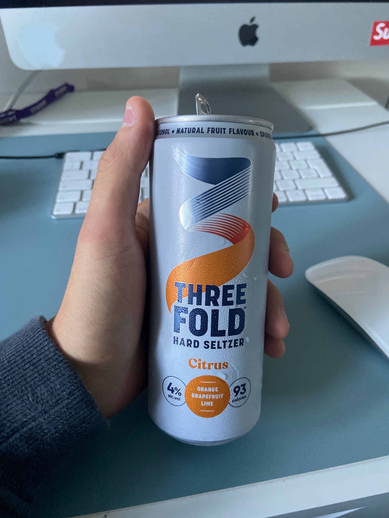 Three Fold Hard Seltzer - Citrus, England