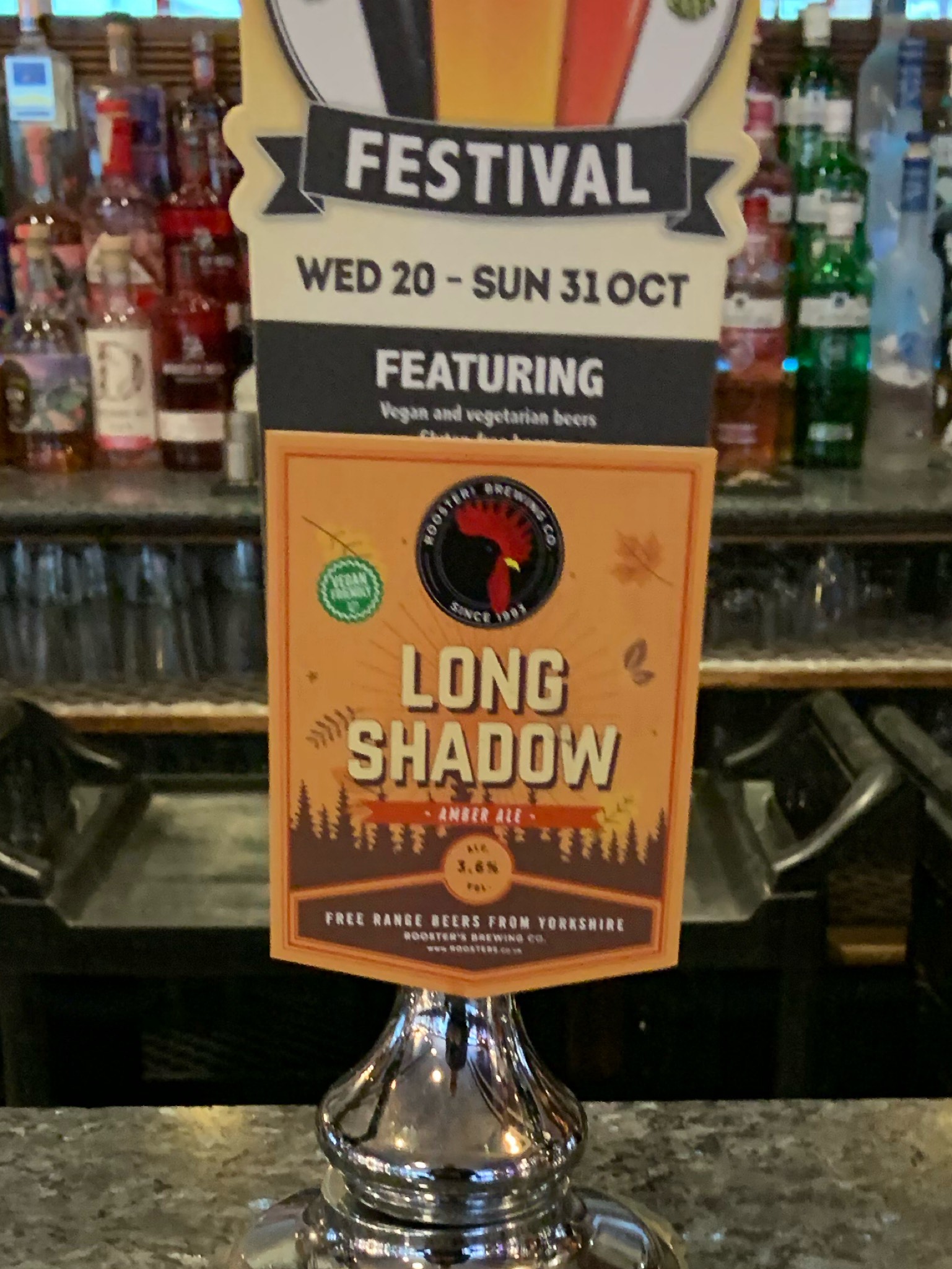 Long shadow, England