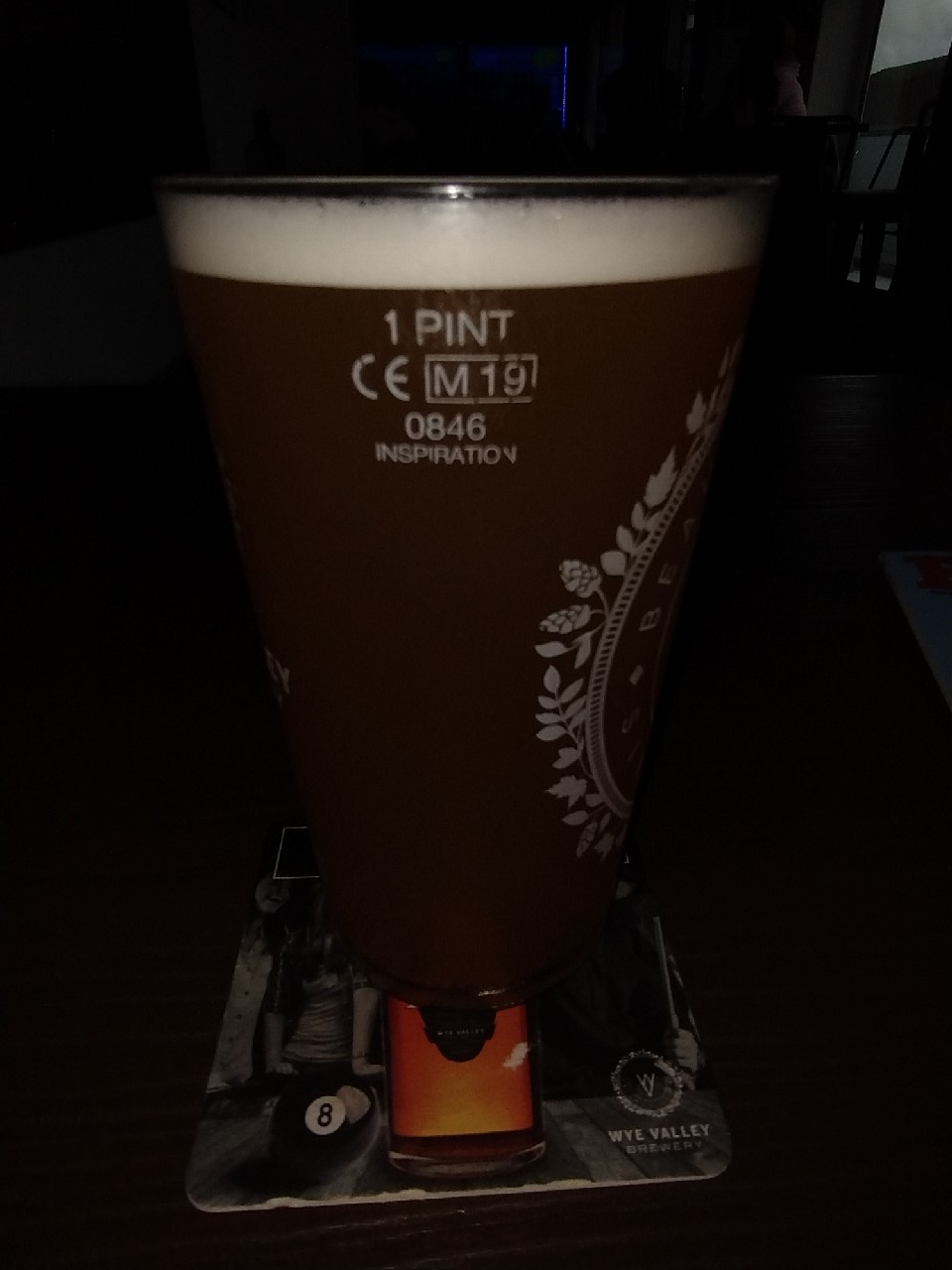 over the ocean, England