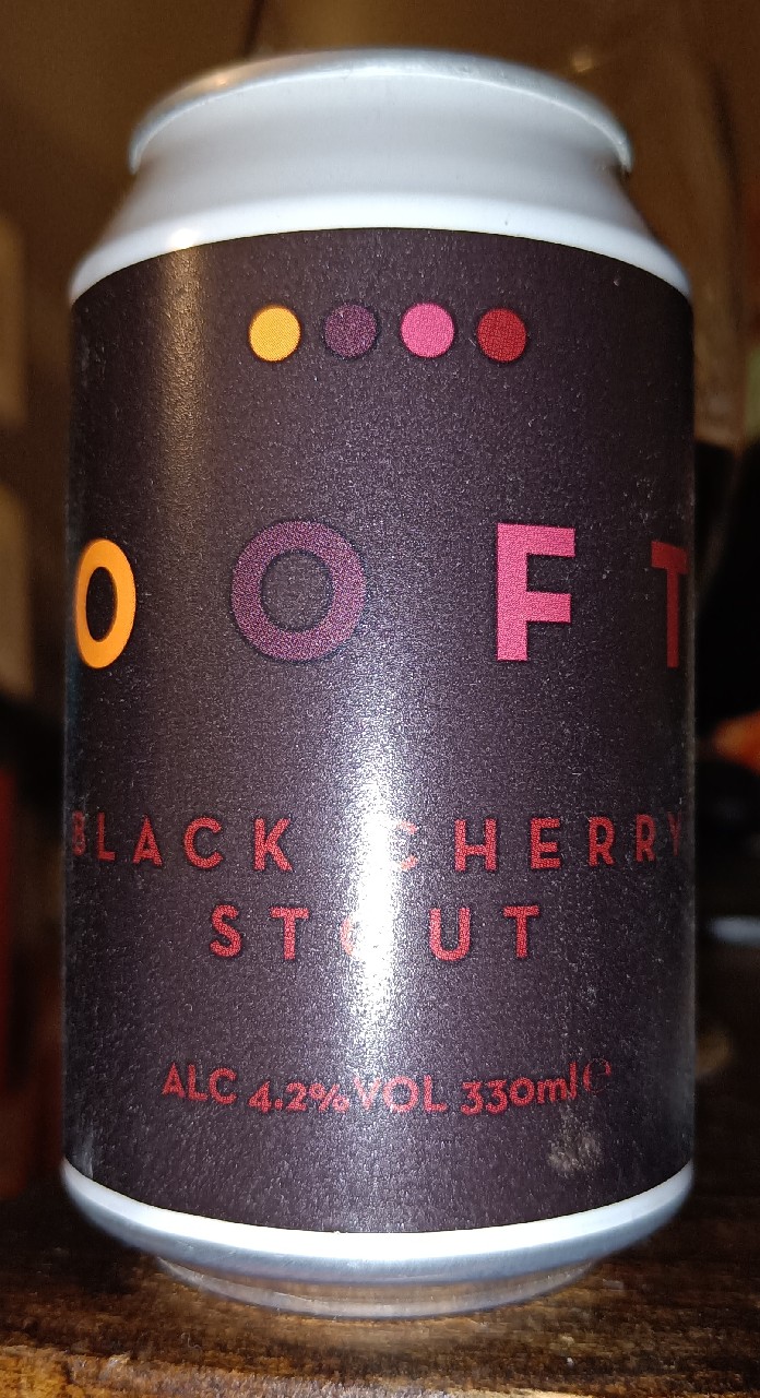 ooft black cherry stout, England