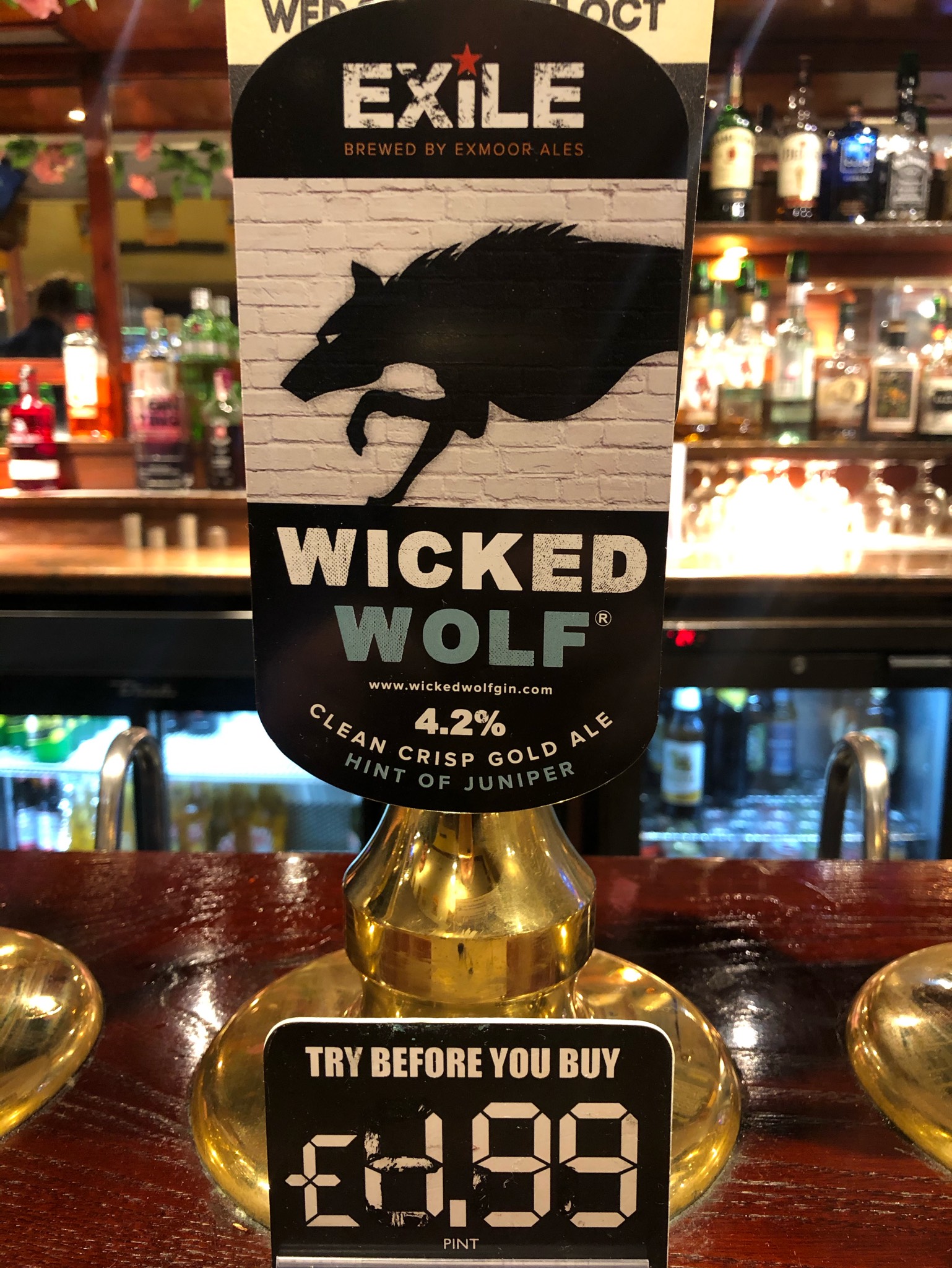 Wicked Wolf, Exile Brewing Company