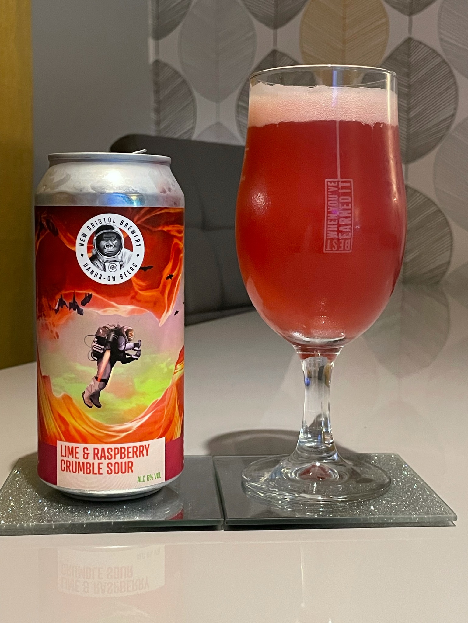 Lime & Raspberry Crumble, England