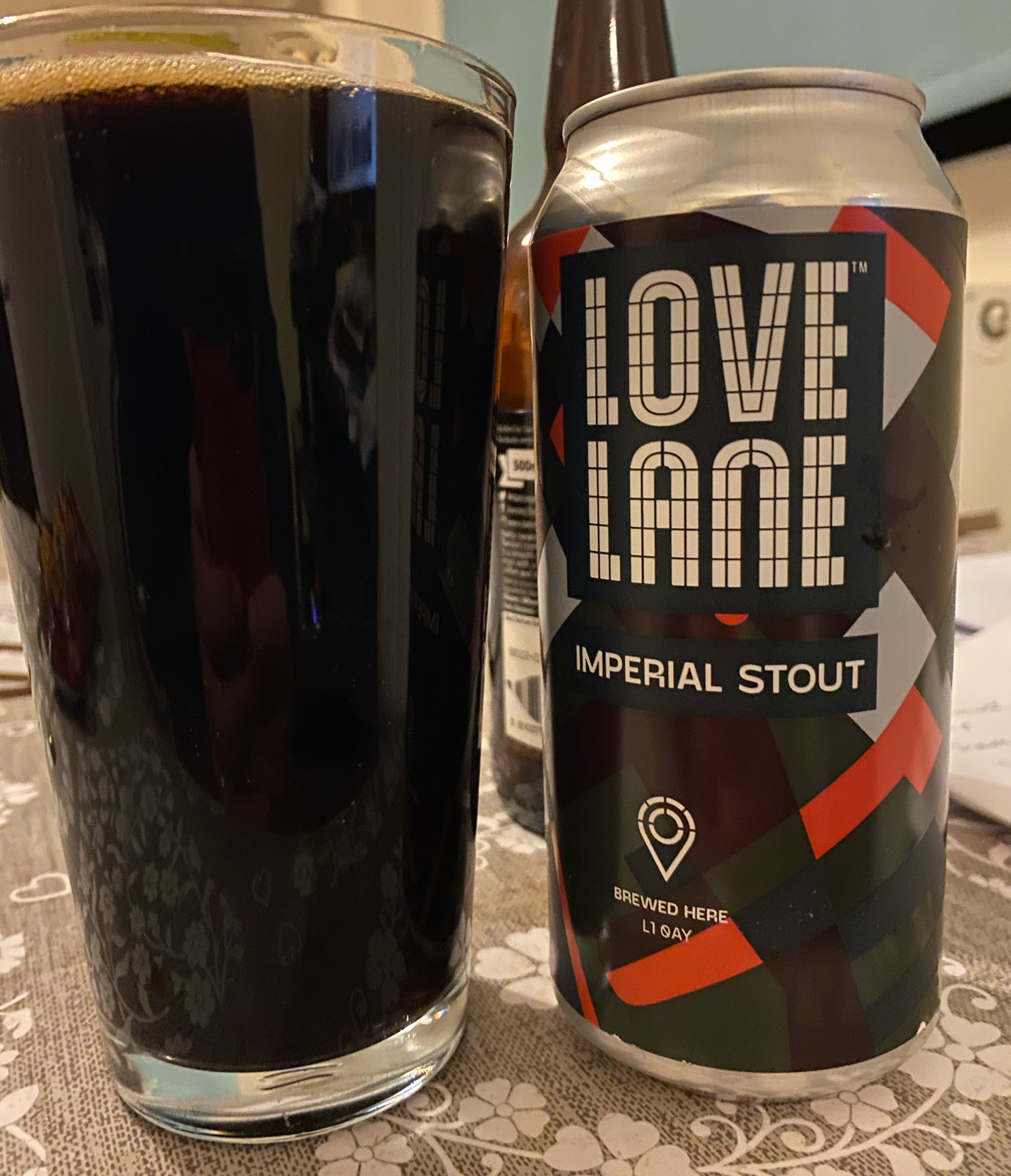 love lane imperial stout, England