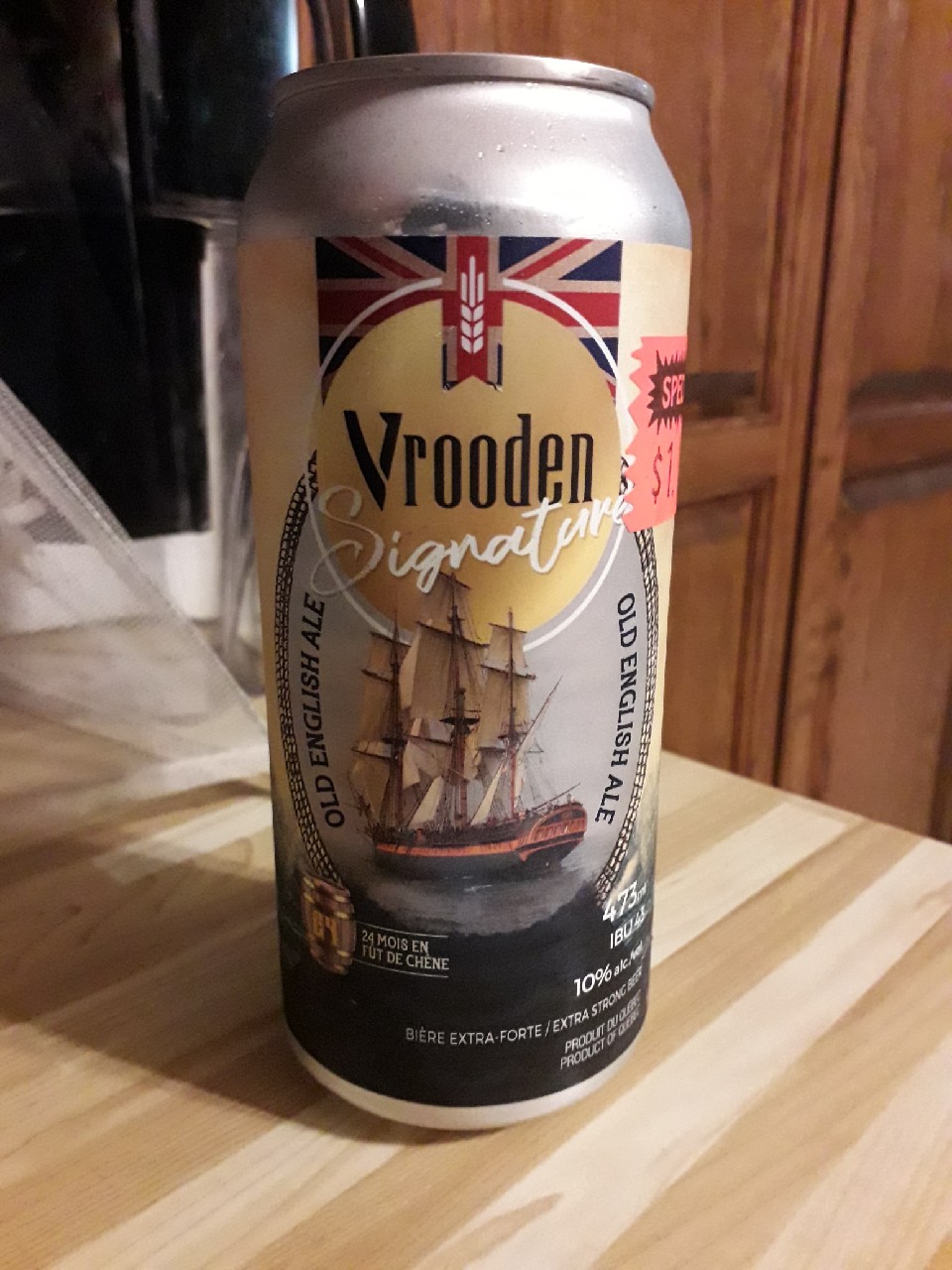 Vrooden Old English Ale, Canada
