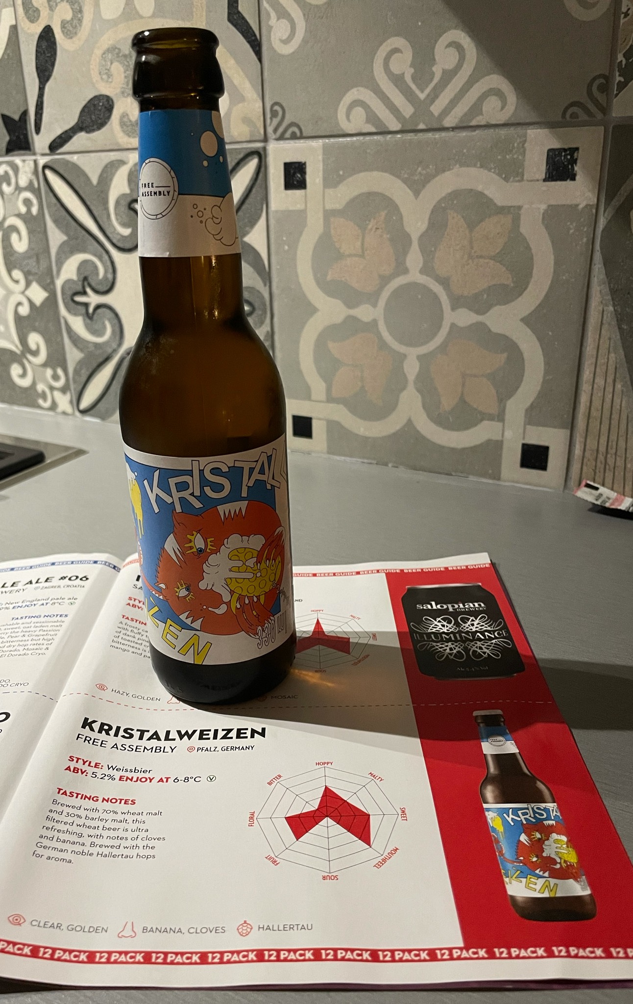 Kristall Weizen, England