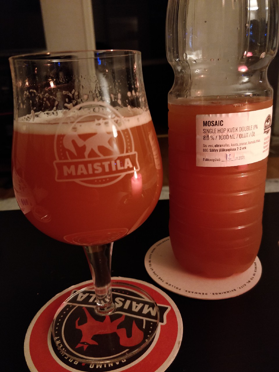 Mosaic Single Hop Kveik Double IPA, Finland
