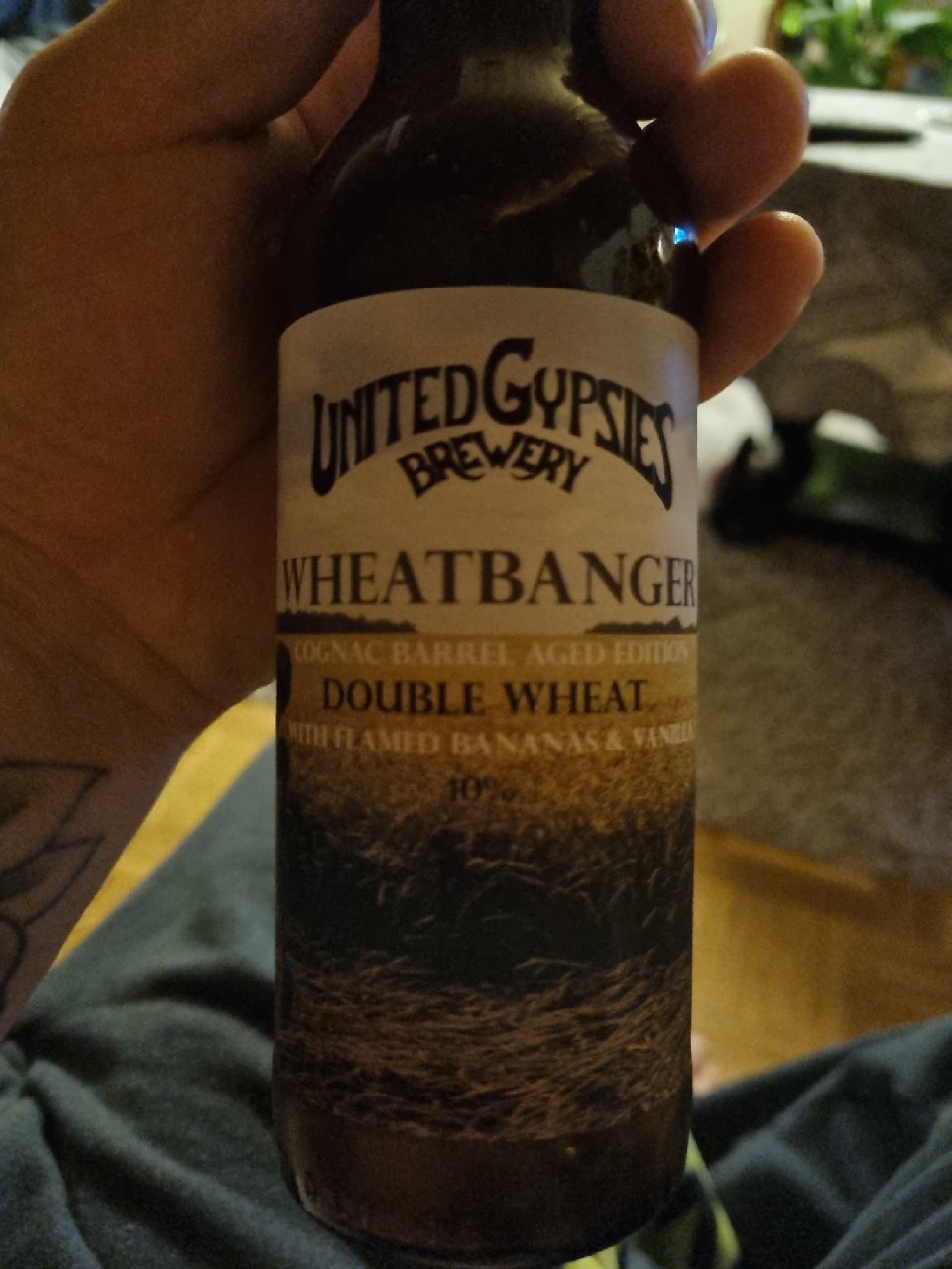 Wheatbanger Double Wheat Cognac Barrel Aged With Flamed Bananas & Vanilla, Finland