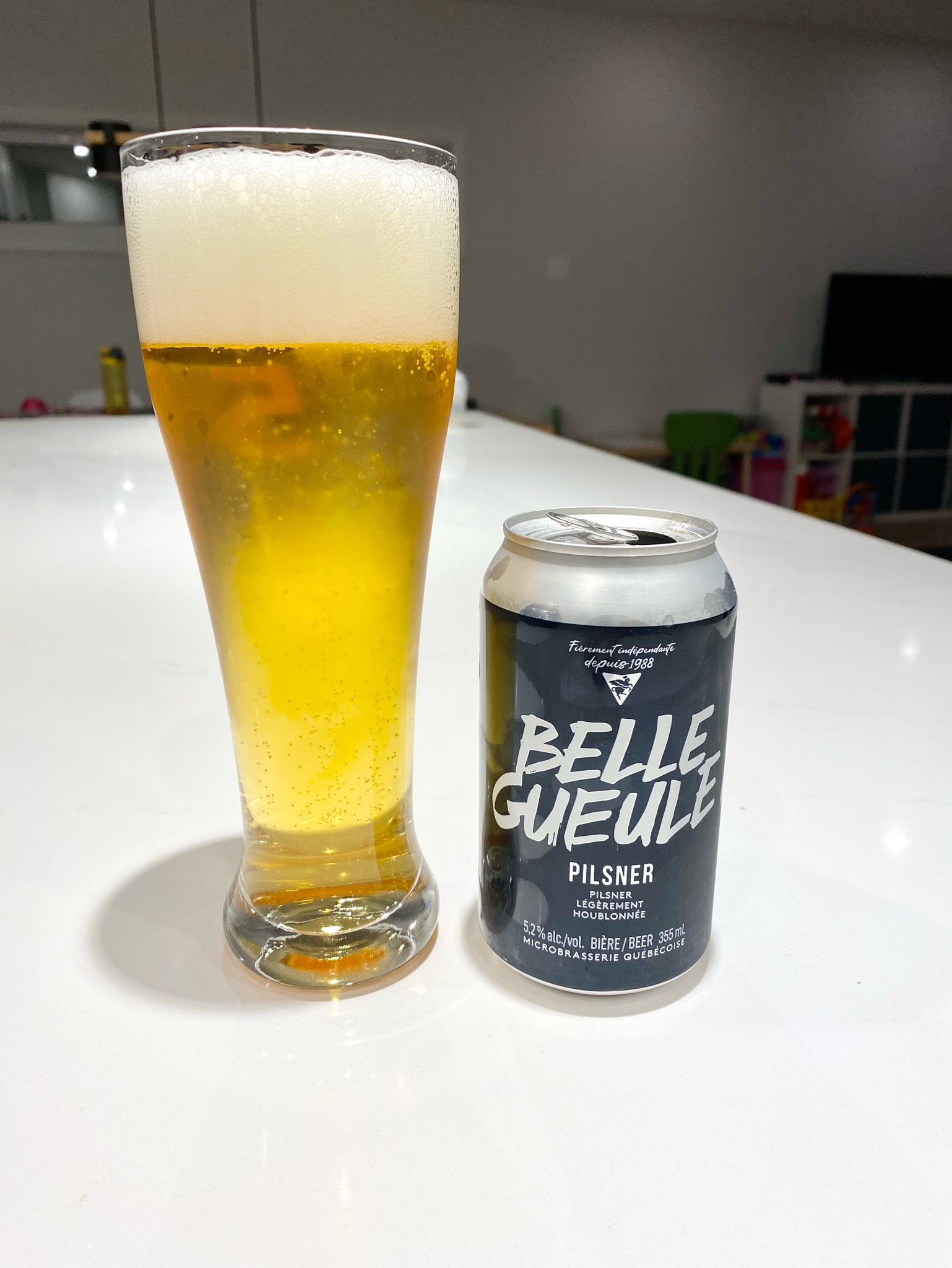 belle gueule pilsner, Canada