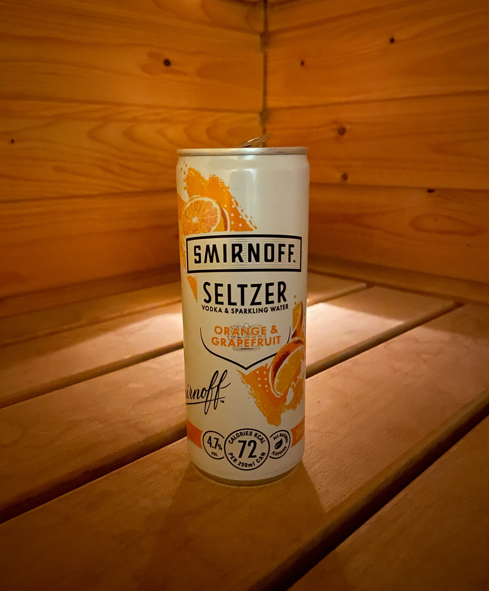 Smirnoff Seltzer Orange & Grapefruit, Russia