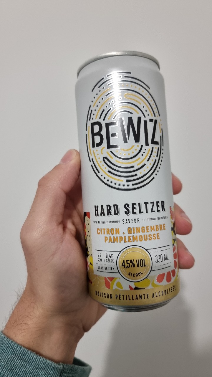 Bewiz Citron Gingembre Pamplemousse, France