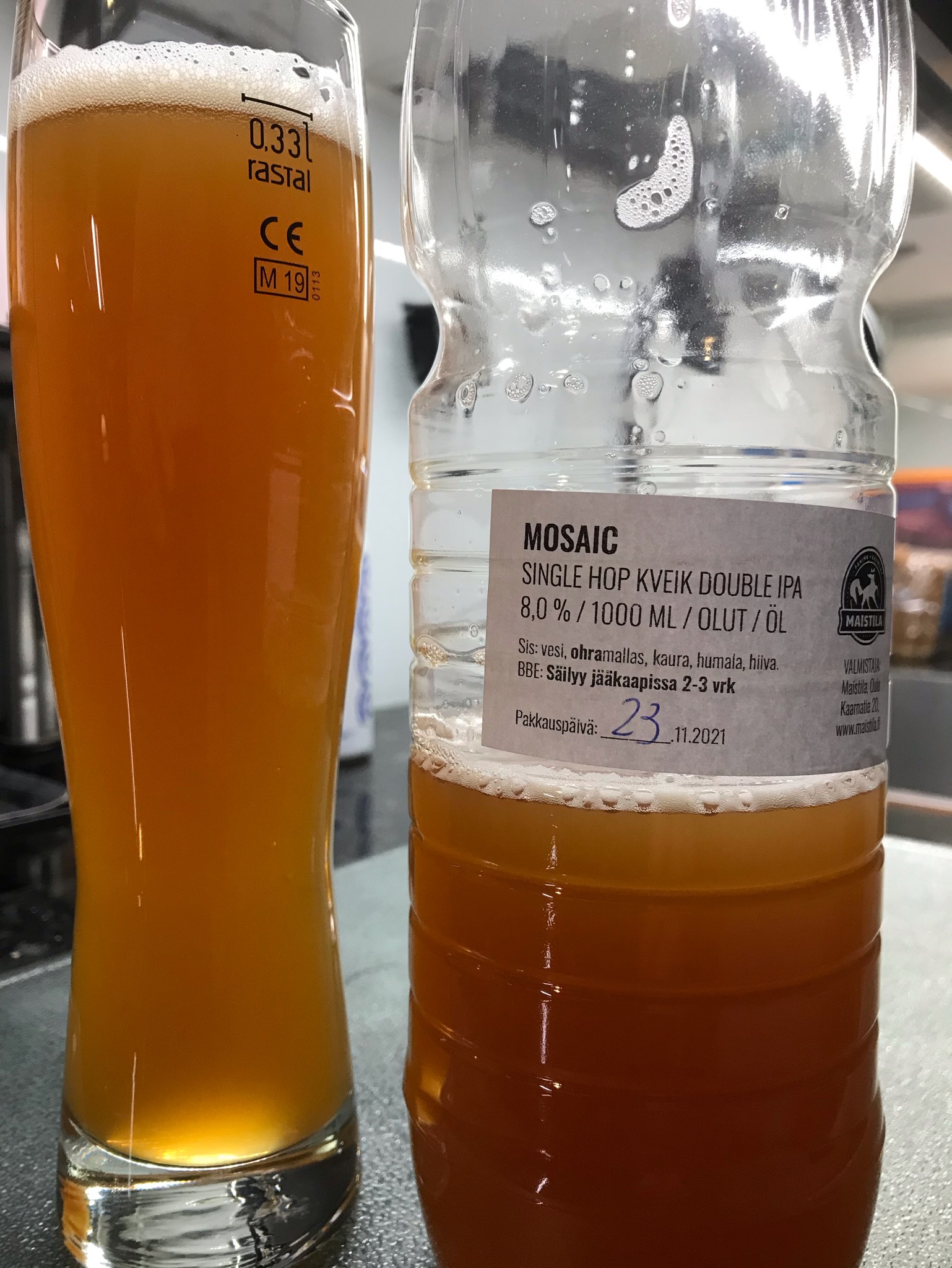 Mosaic Single Hop Kveik Double IPA, Finland