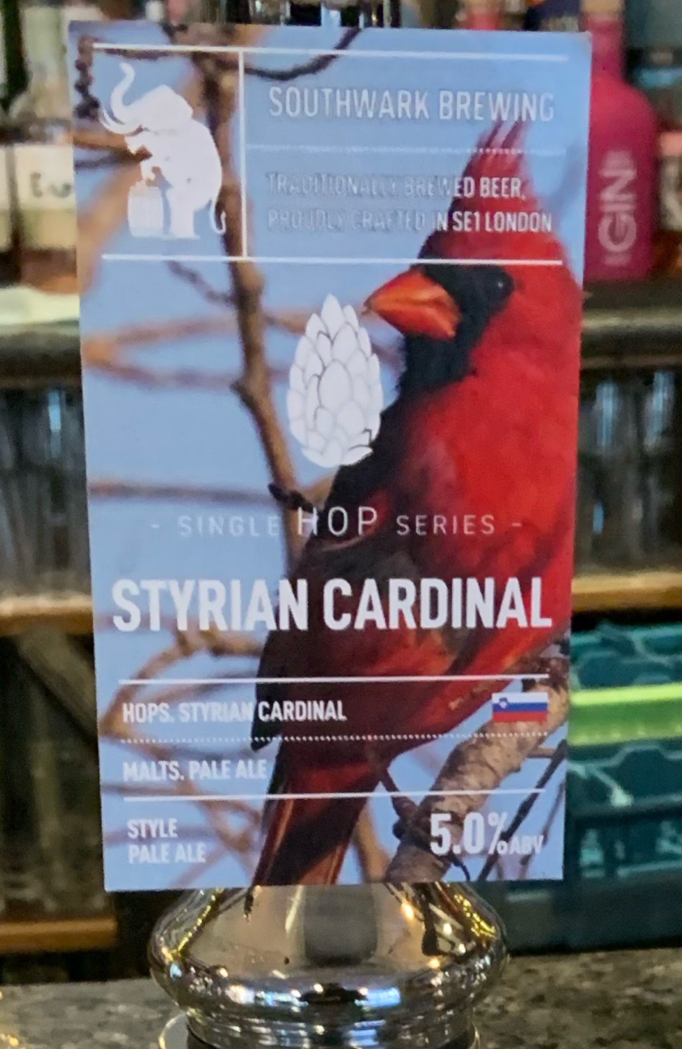 Single Hop - Styrian Cardinal, England