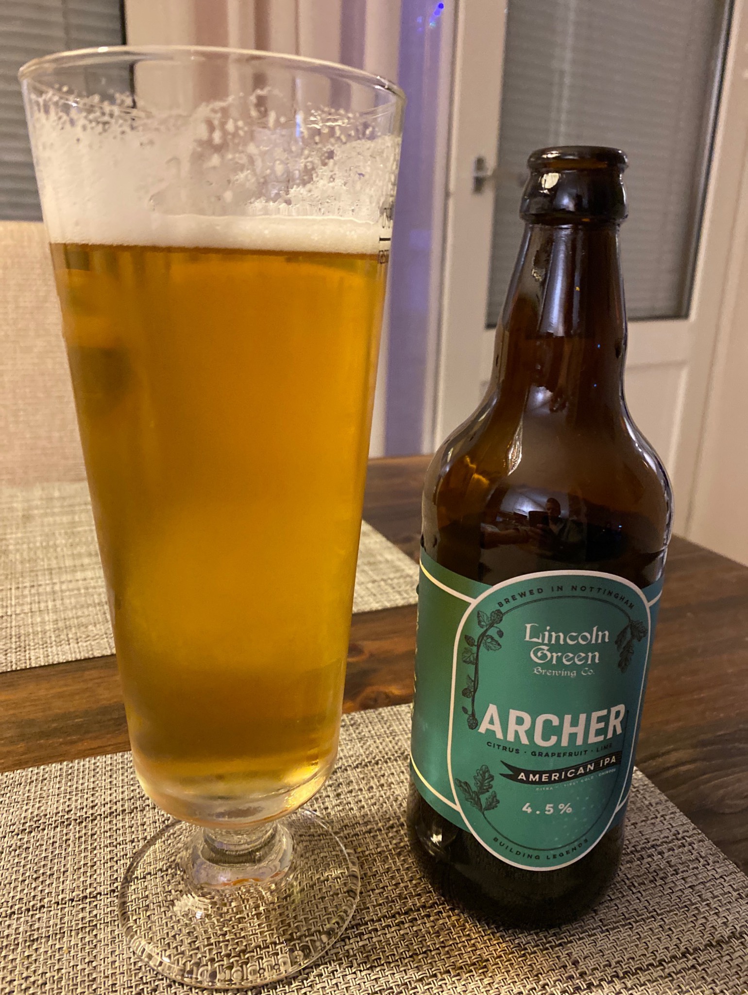 Archer American IPA, England