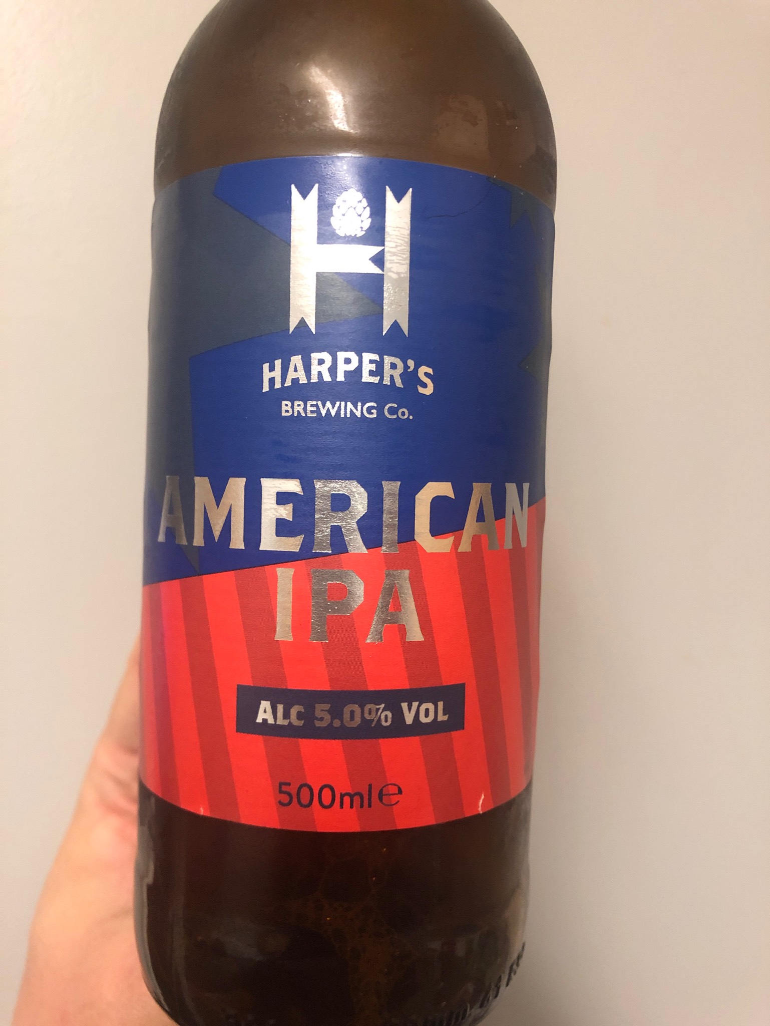 Harper's American IPA, England