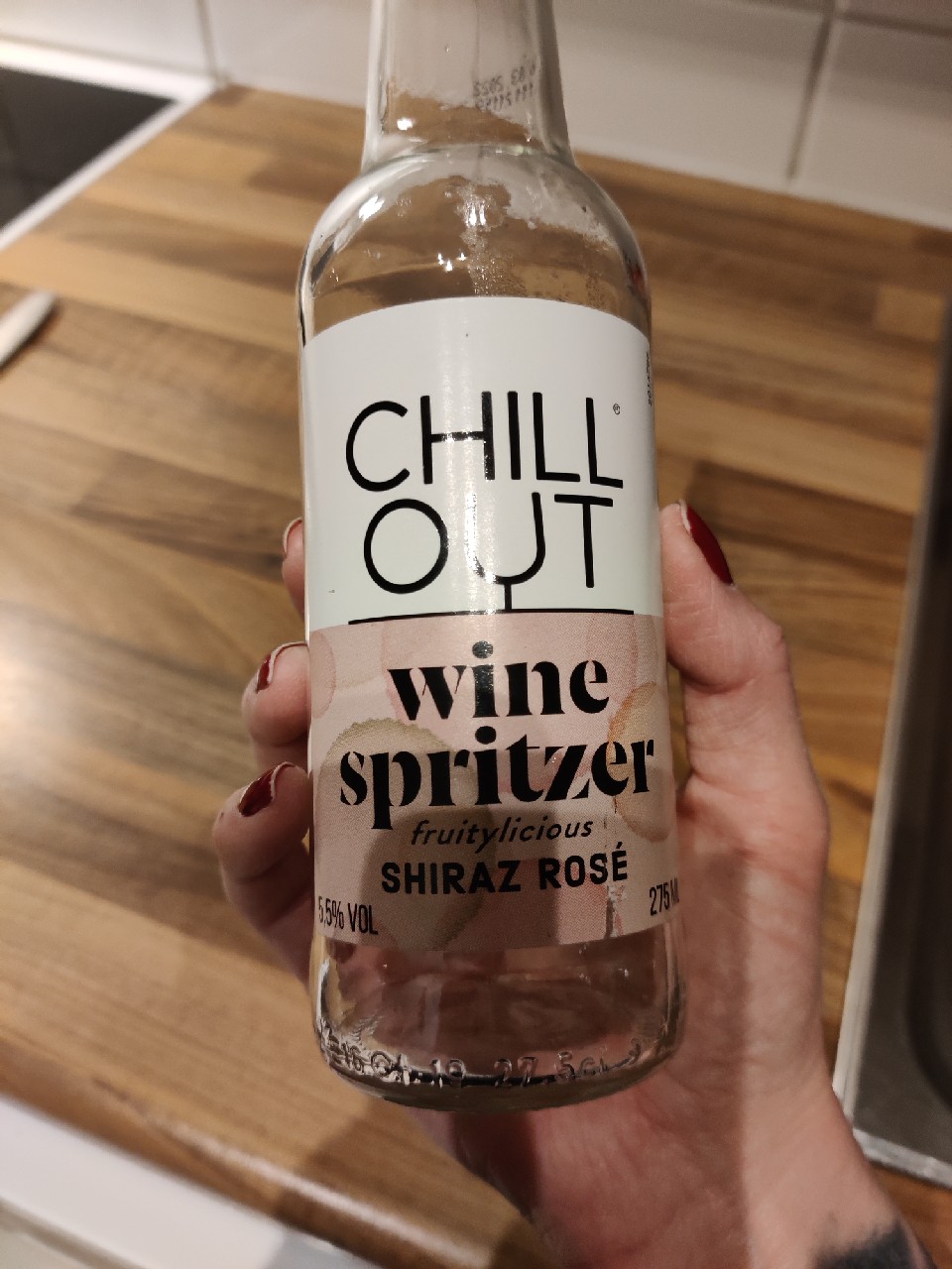Chill Out Wine Spritzer Fruitylicious Shiraz Rosé, Finland