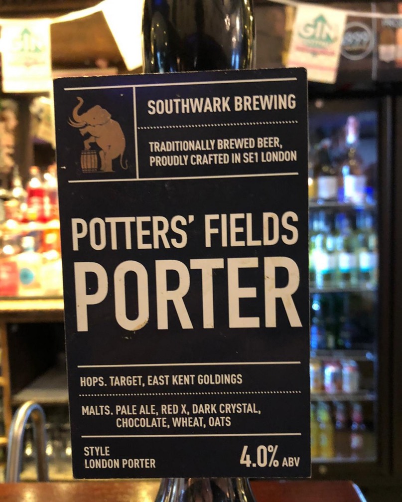 Potters' Fields Porter, England