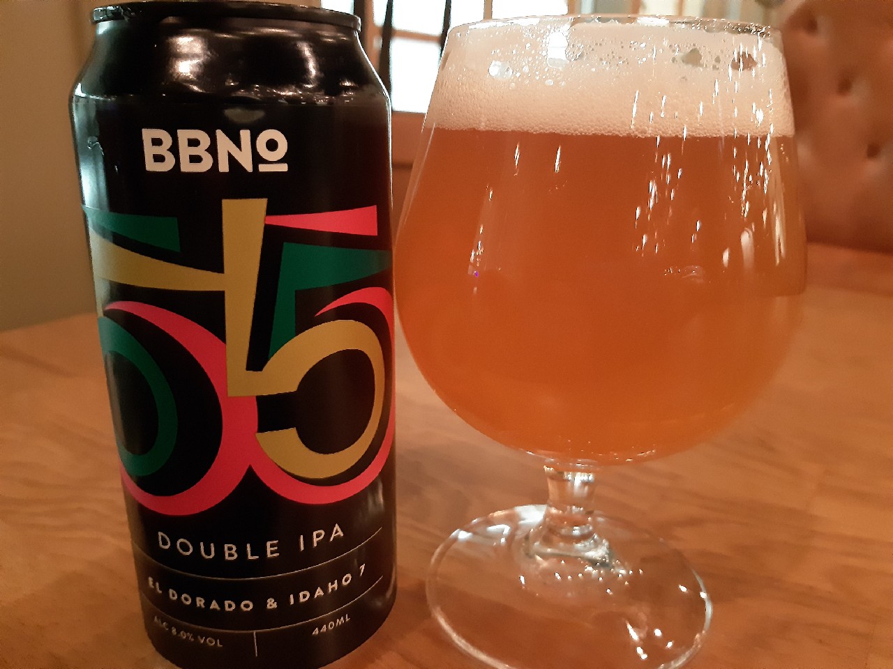 55 Double IPA - El Dorado & Idaho 7, England