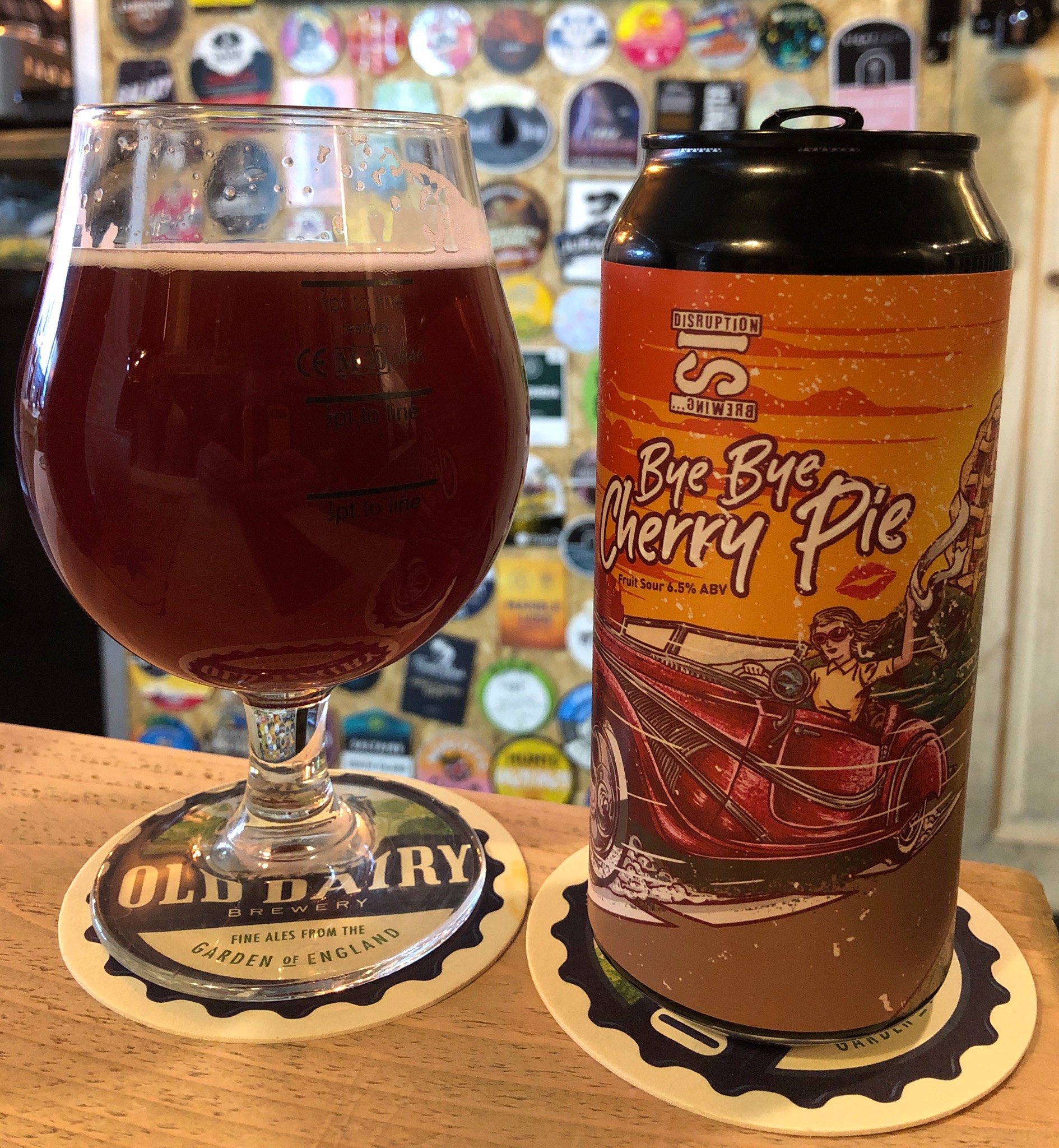 Bye Bye Cherry Pie, England