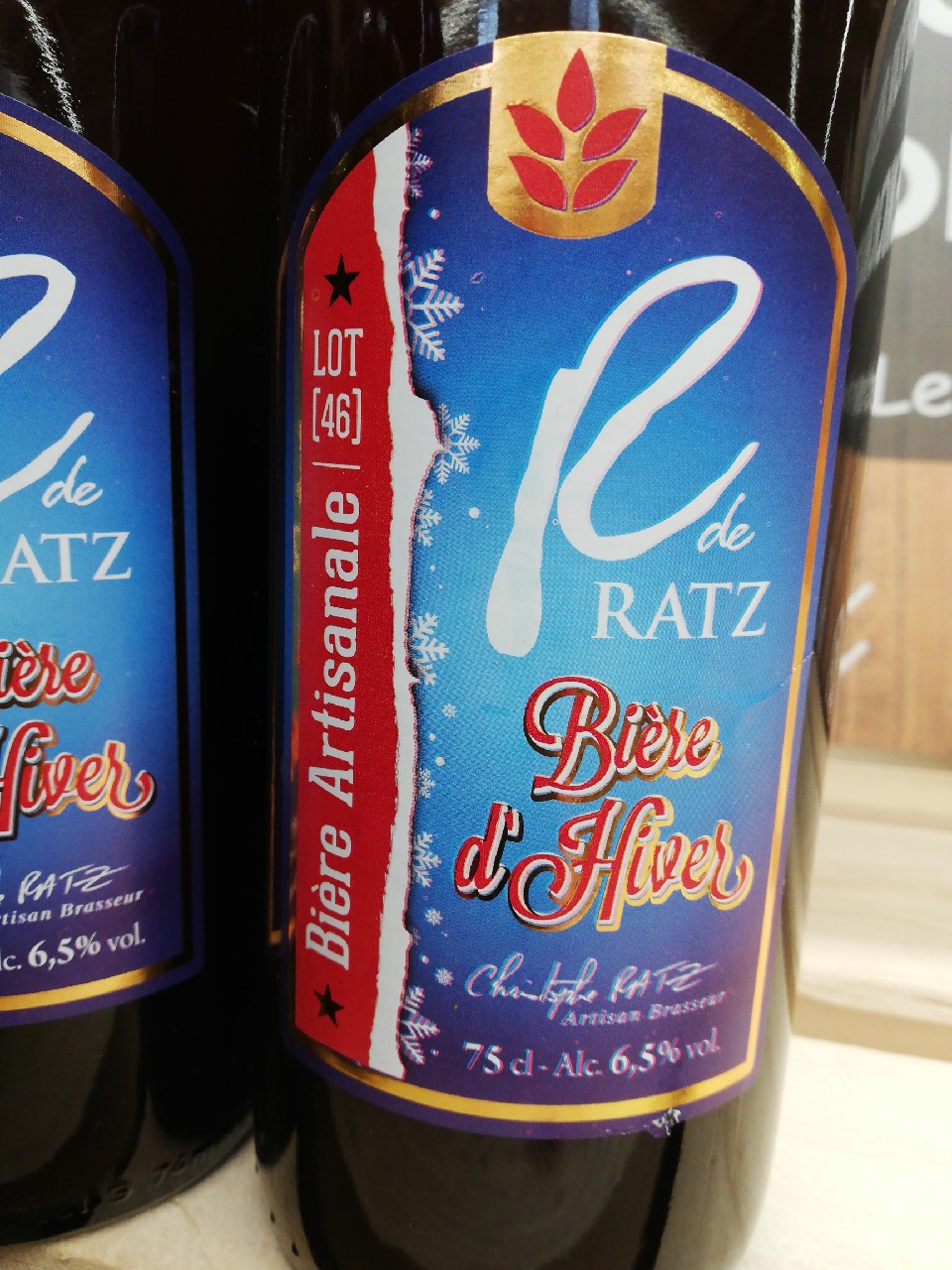 R De Ratz Bière D'Hiver, France