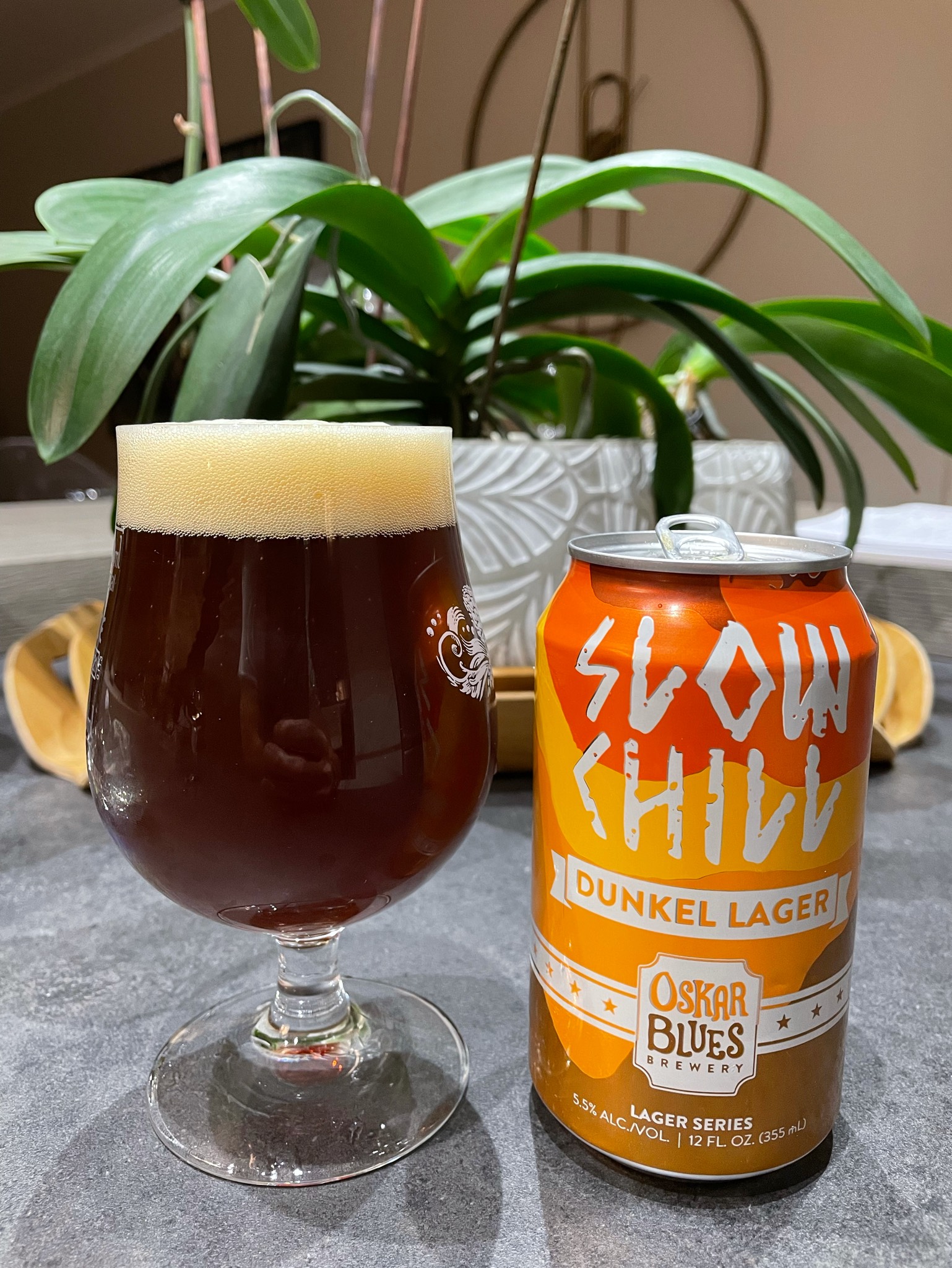 Slow Chill Dunkel Lager, United States