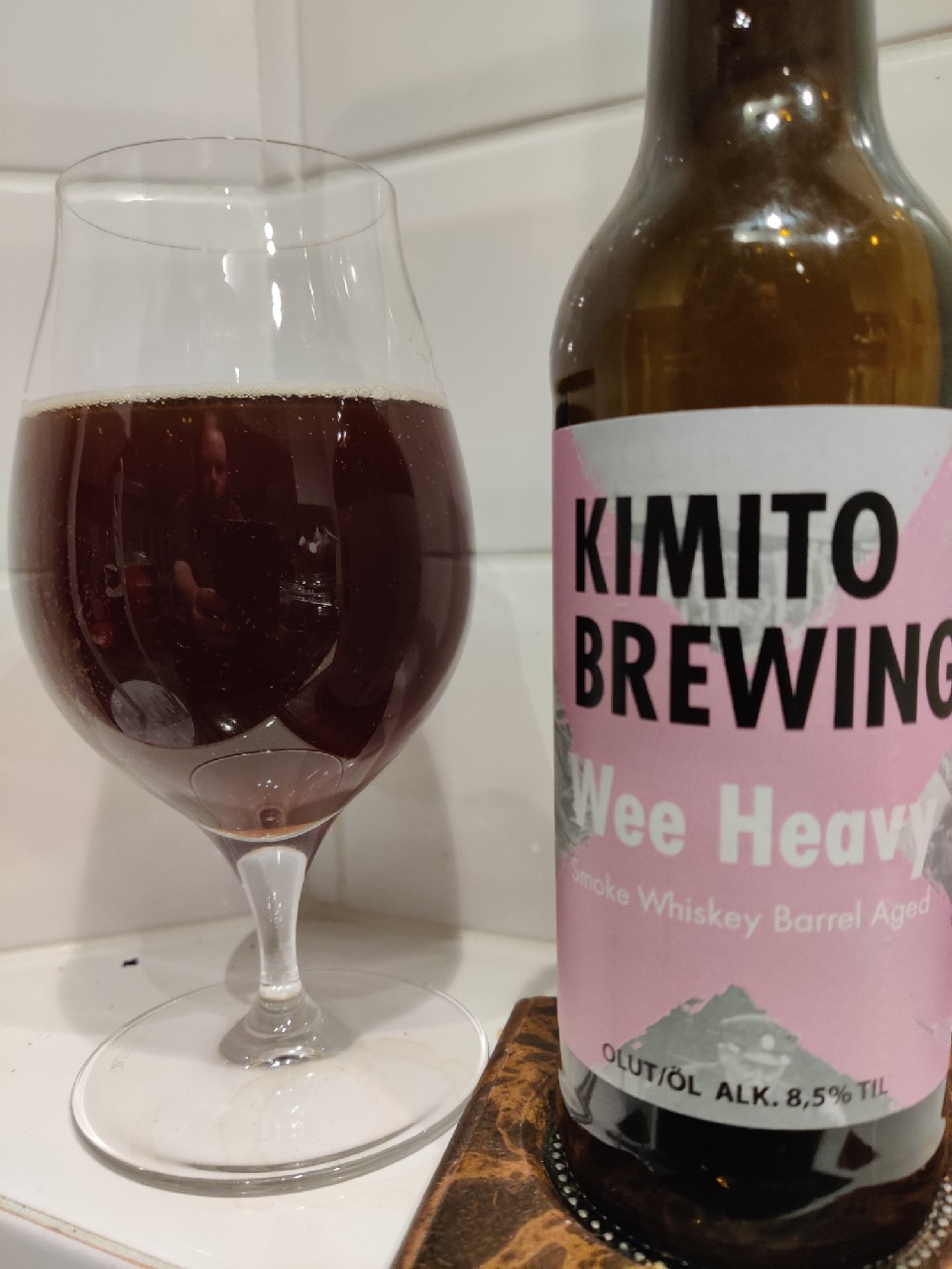 Wee Heavy Smoke Whiskey Barrel Aged, Finland