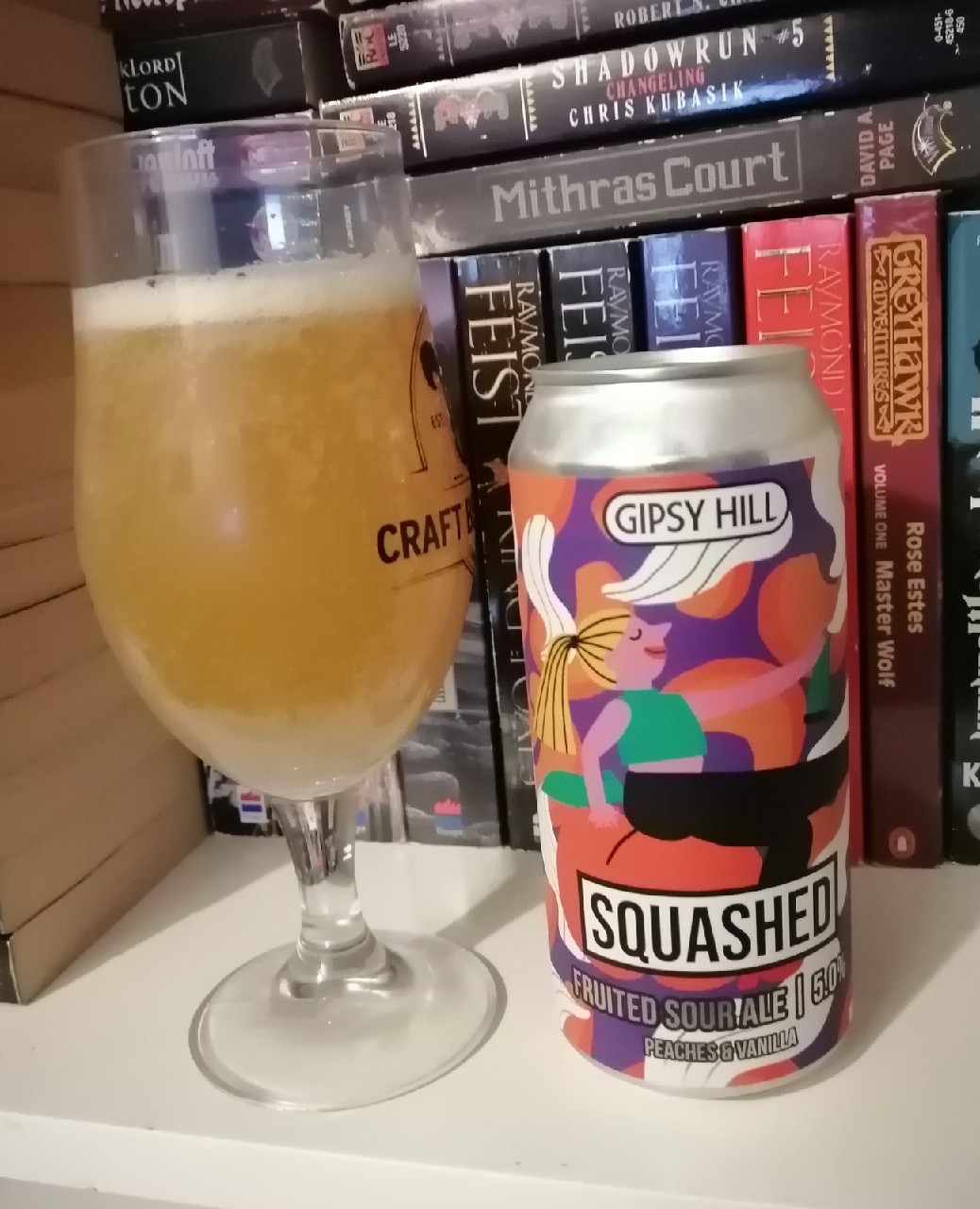 Squashed: Peaches & Vanilla, England
