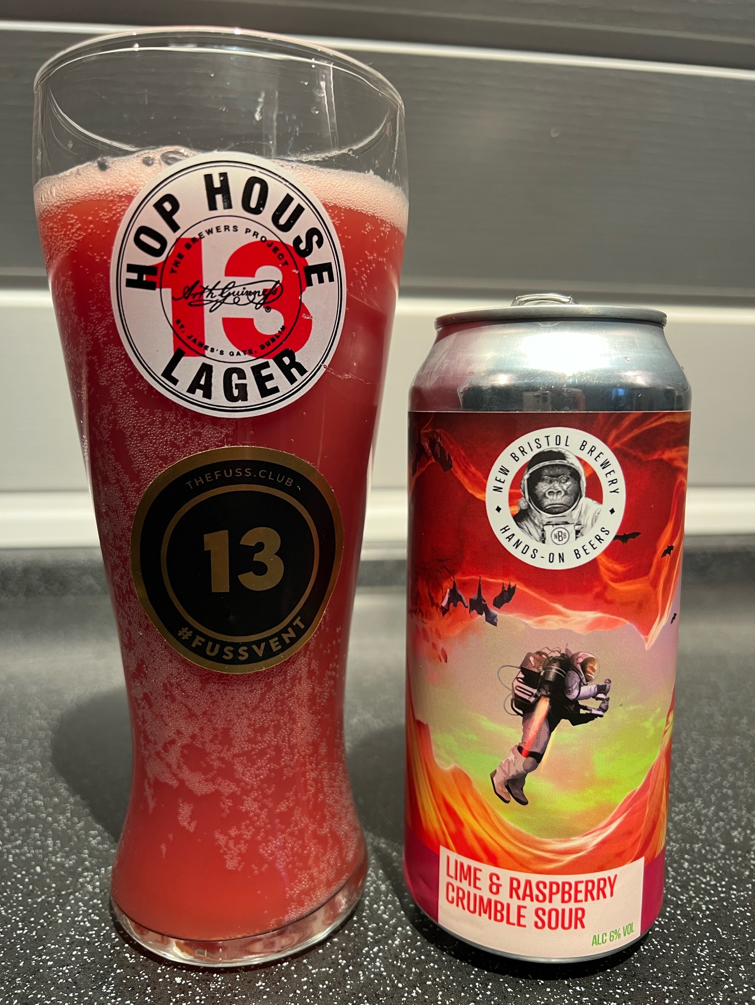 Lime & Raspberry Crumble, England