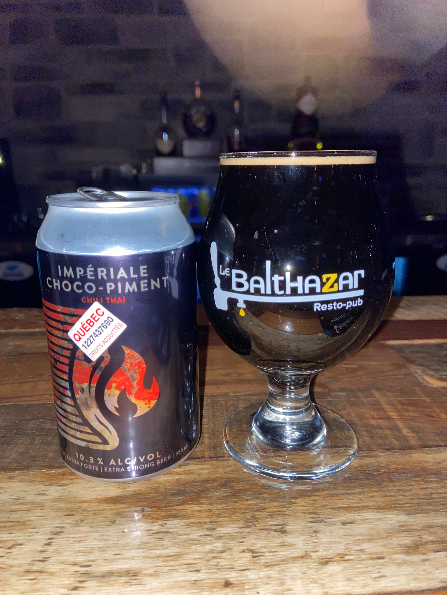 Impériale choco-piment, Canada