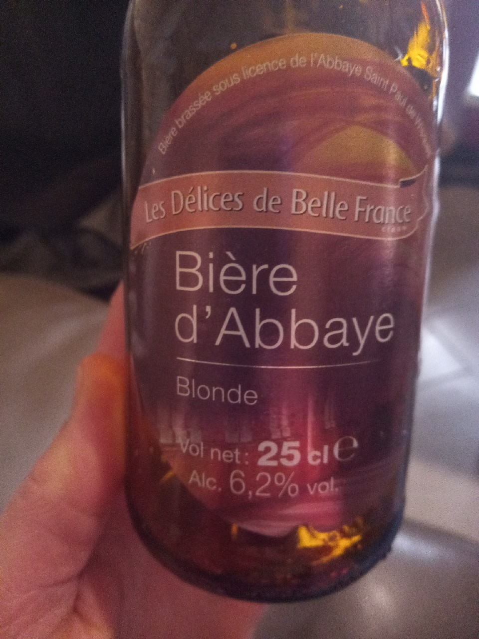 Les Délices de Belle France Bière d'abbaye, France