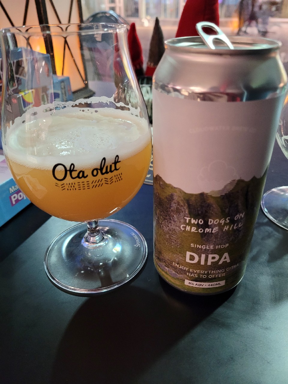 Two Dogs On Chrome Hill, England