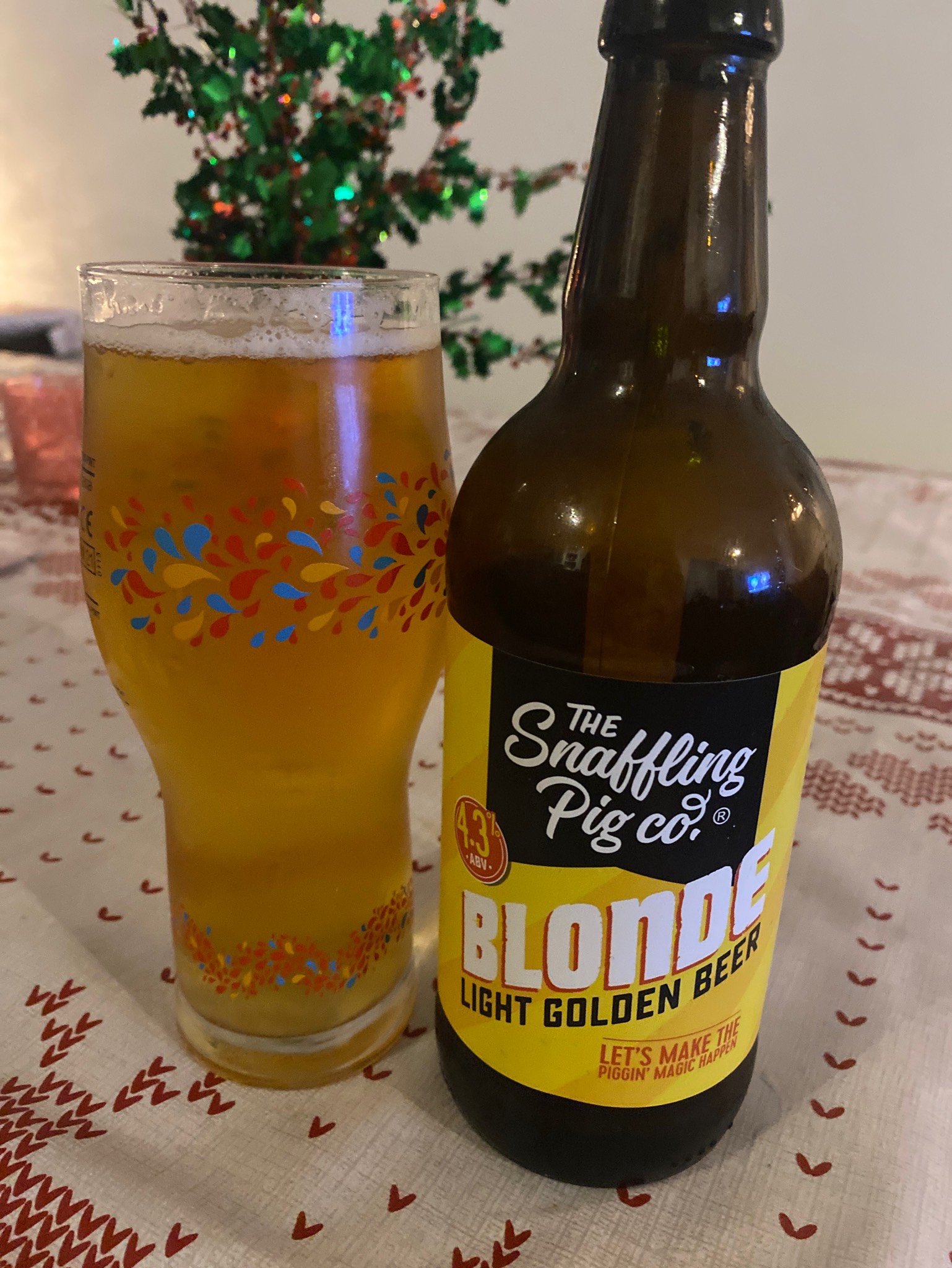 The Snaffling Pig Blonde, England