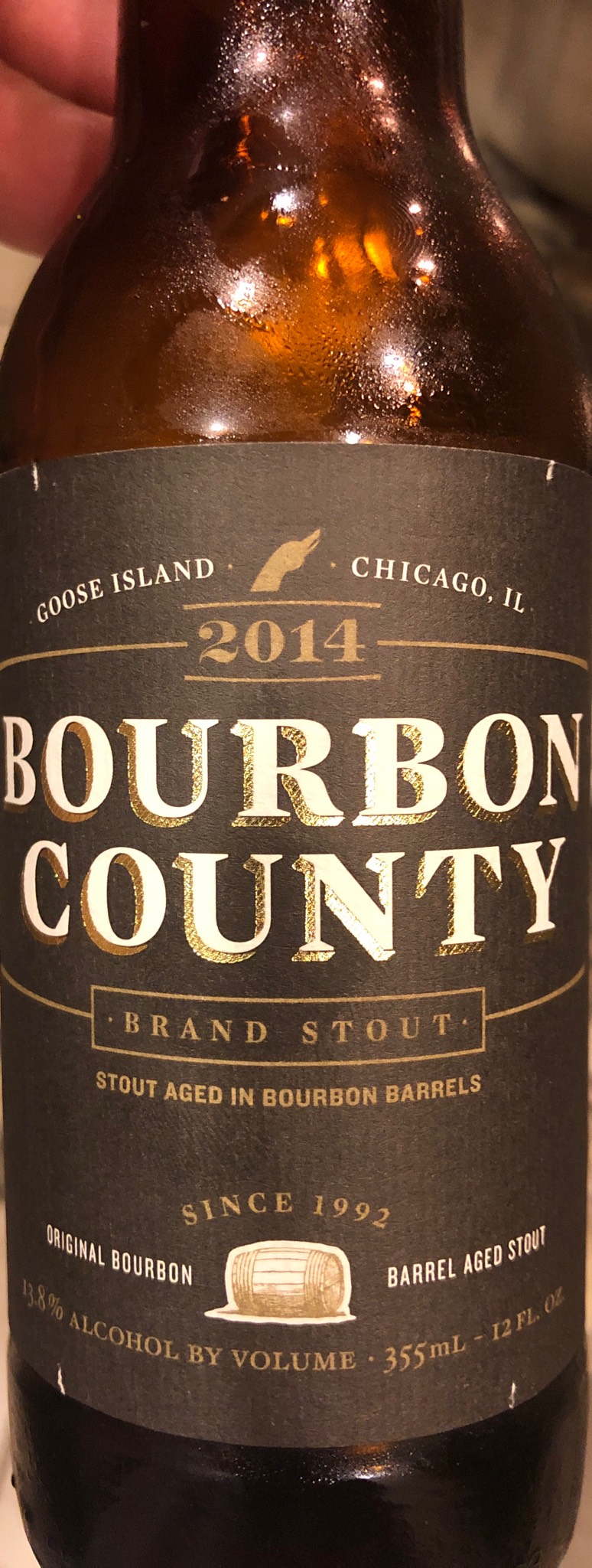 Bourbon County Brand Stout (2013), United States