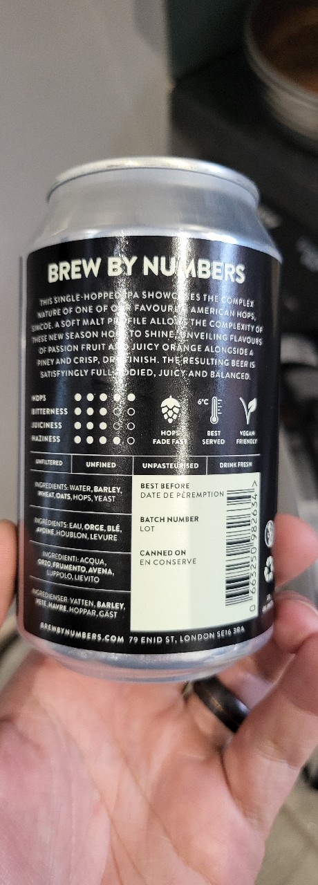05 India Pale Ale - Cryo Pop, England