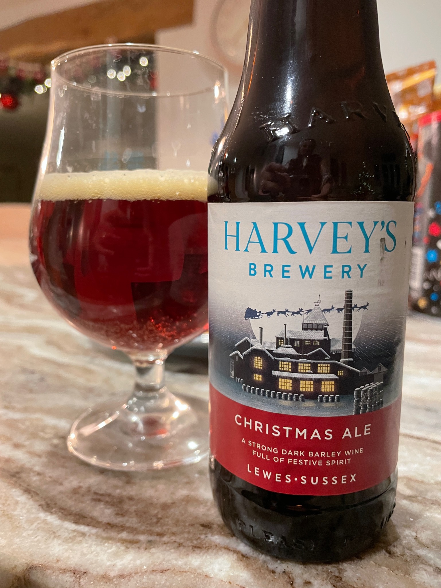 Harvey's Christmas Ale, England