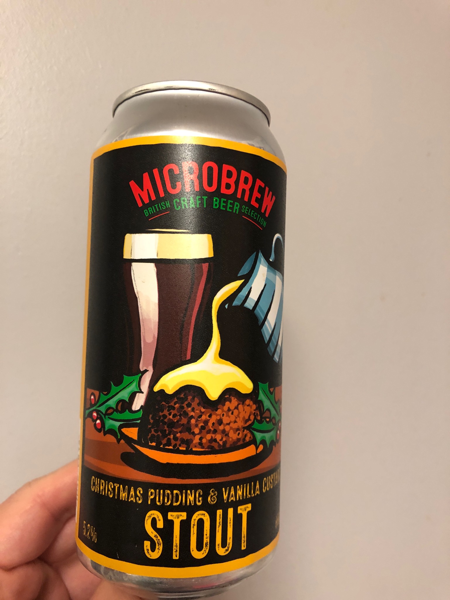 Christmas Pudding & Vanilla Custard Stout, England