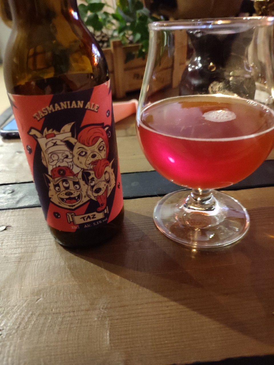 Tasmanian Ale Taz, France