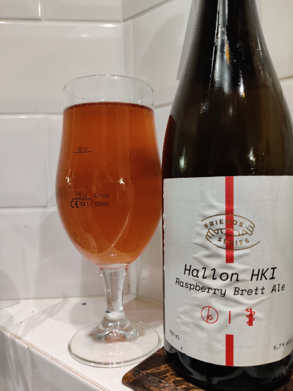 Hallon HKI Raspberry Brett Ale, Finland