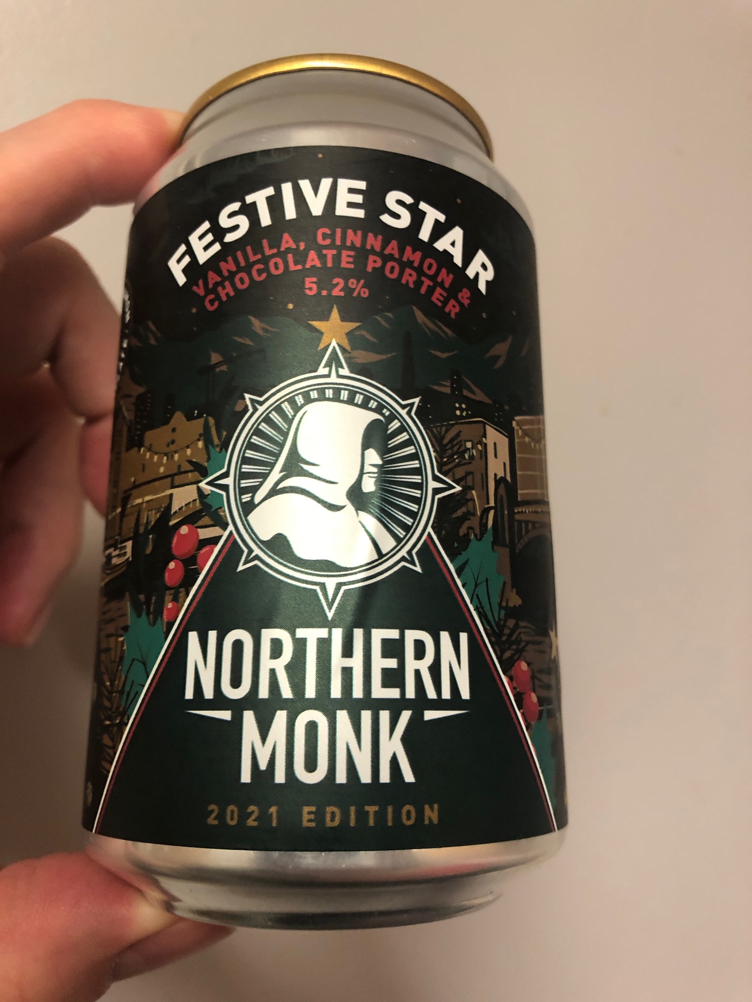 Festive Star 2021 // Vanilla, Cinnamon & Chocolate Porter, England