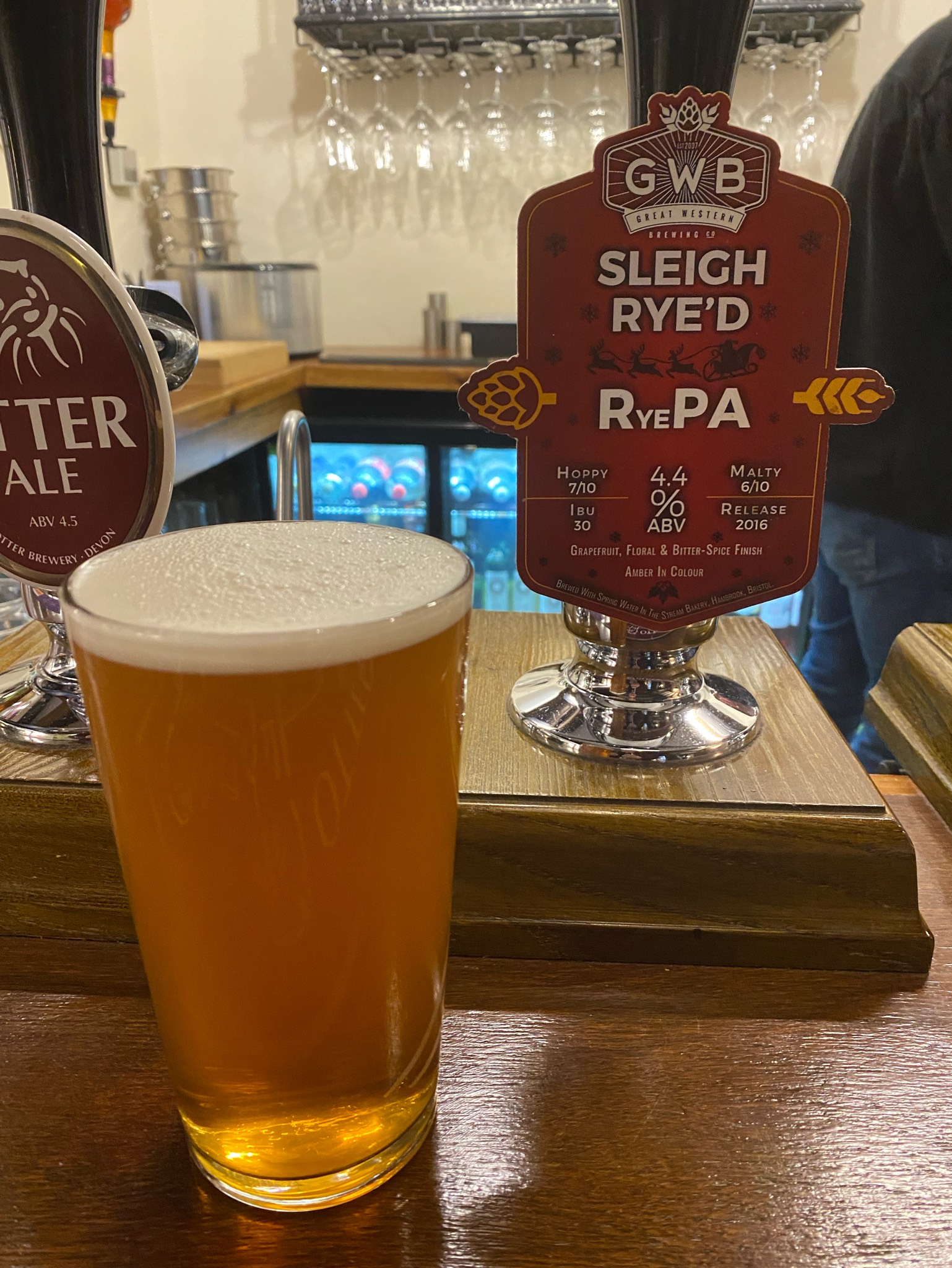 Sleigh Rye'd, England